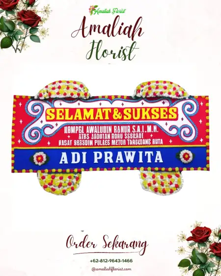 Papan Bunga Ucapan Selamat Tlogoguwo
